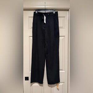 Reformation Flynn Black Pants Sz 6 NWT
